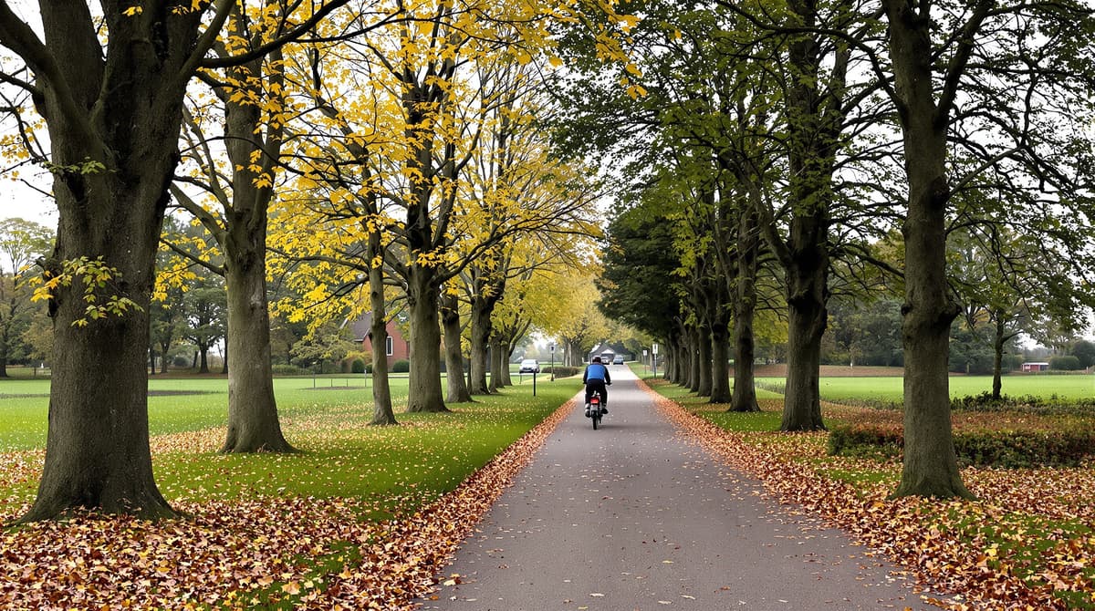 Een beschaafde verkenning van de coulissenwandeling langs de Larense kunstenaarskolonie — waar ooit de bohème floreerde en nu de Tesla's geparkeerd staan