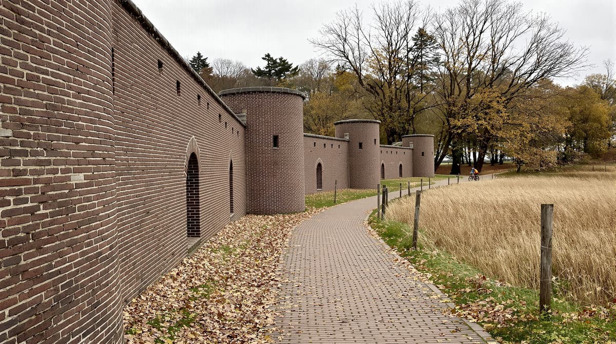 Een beschaafde wandeling langs de vestingwerken van Naarden-Vesting — waar u Napoleon's frustratie kunt navoelen
